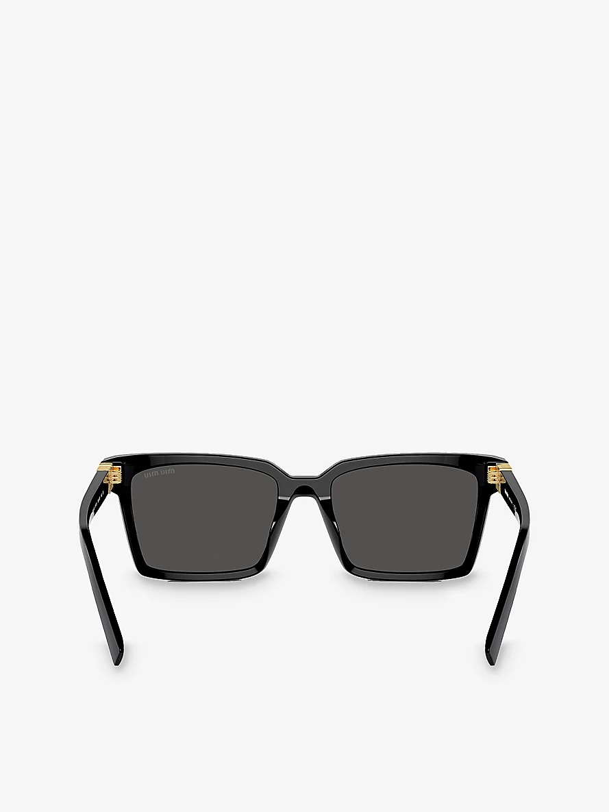 MU 13ZS rectangle-frame acetate sunglasses - 4