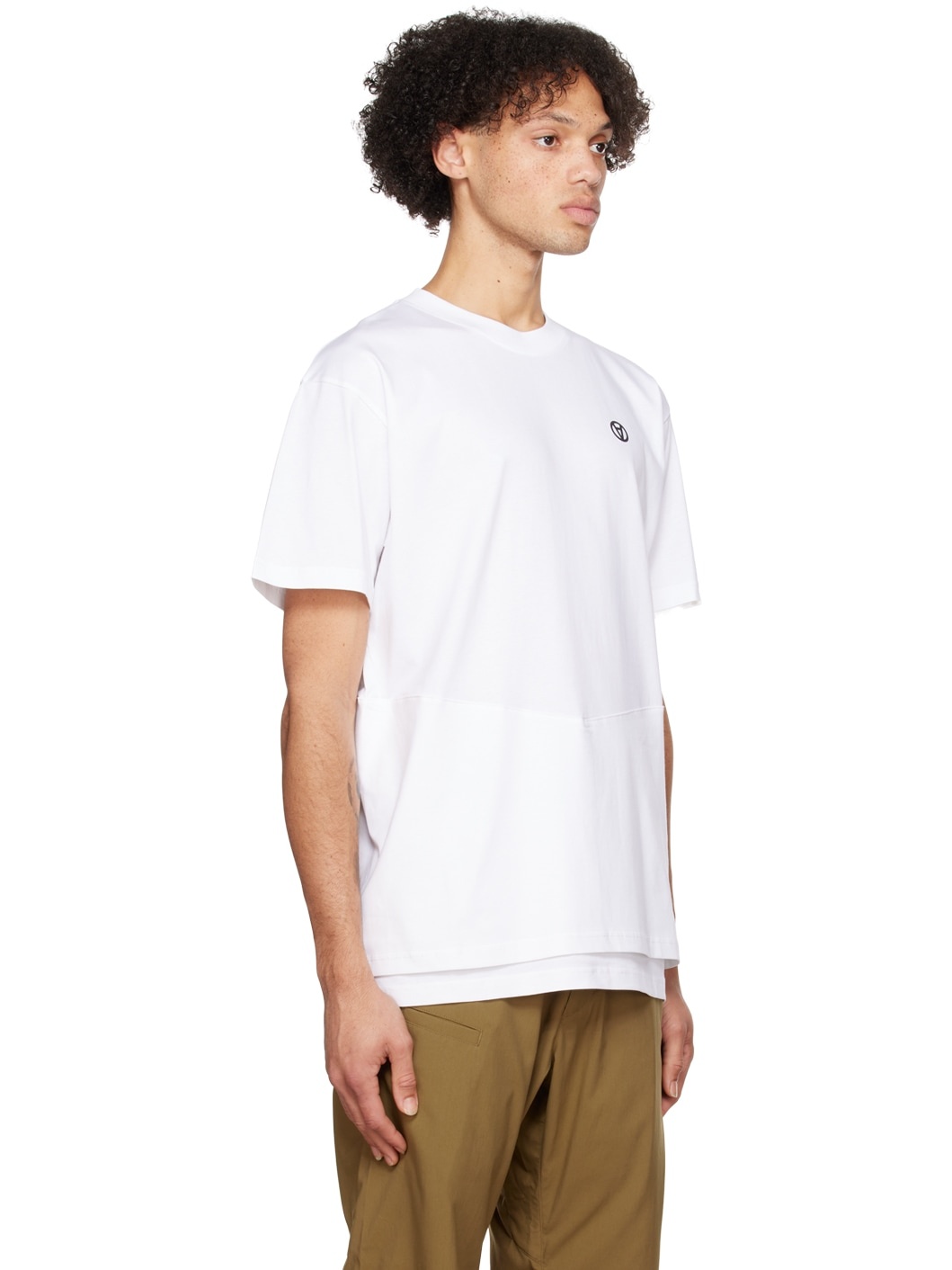 White Layered T-Shirt - 2