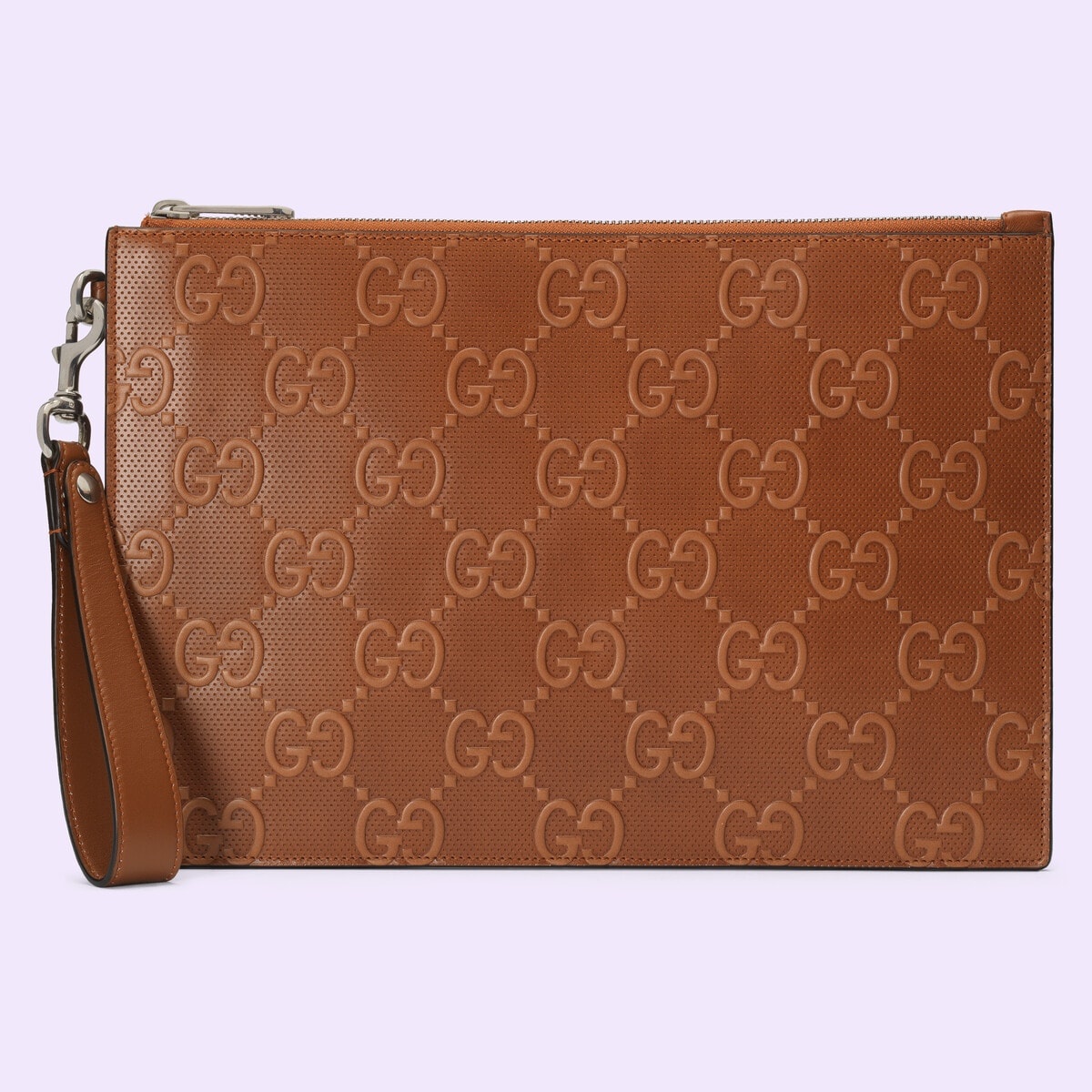 GG embossed pouch - 1