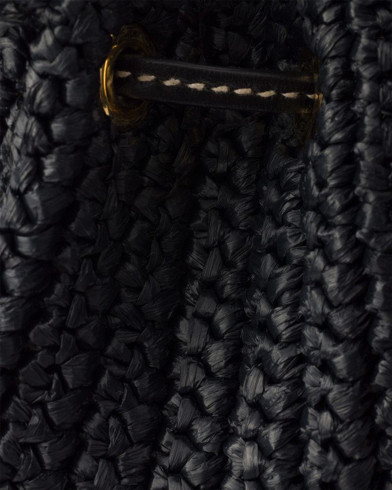 Crochet mini bucket bag 6