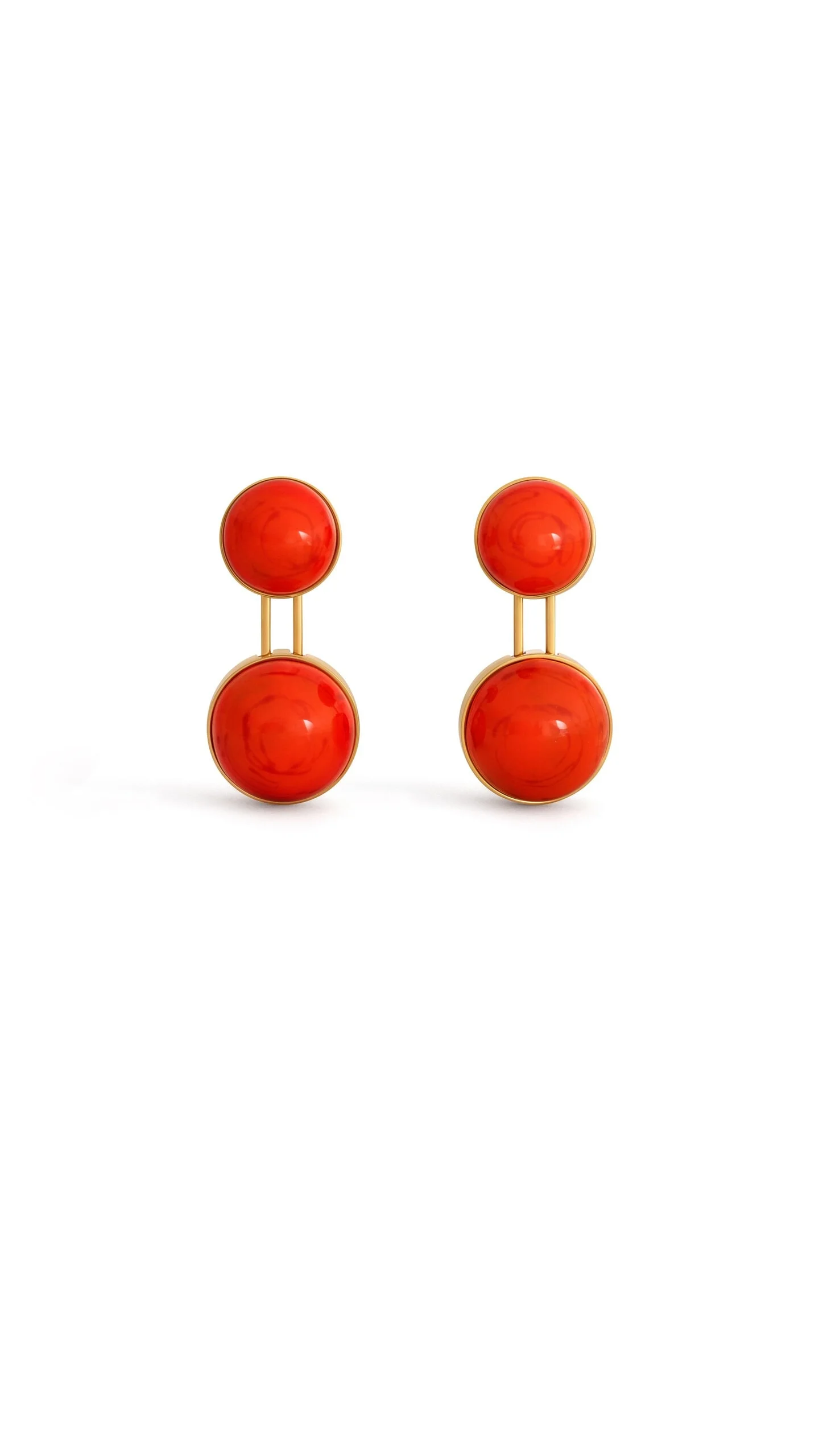 SPHERE SMALL PENDANT EARRINGS - 1