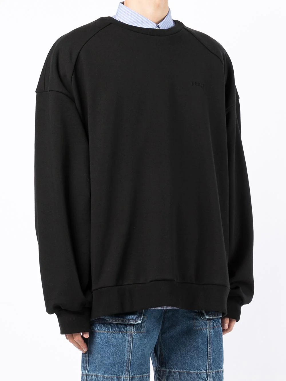 crew-neck pullover sweatshirt - 3