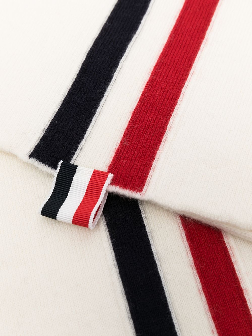 RWB stripe wool scarf - 3