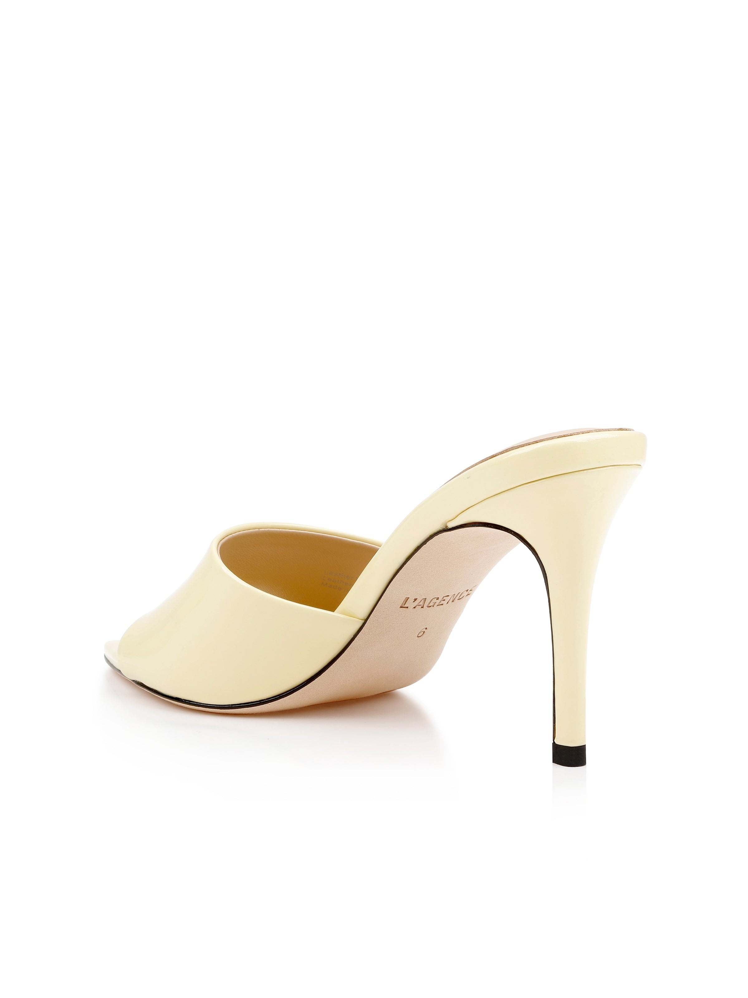 Lolita Leather Open-Toe Mule - 3