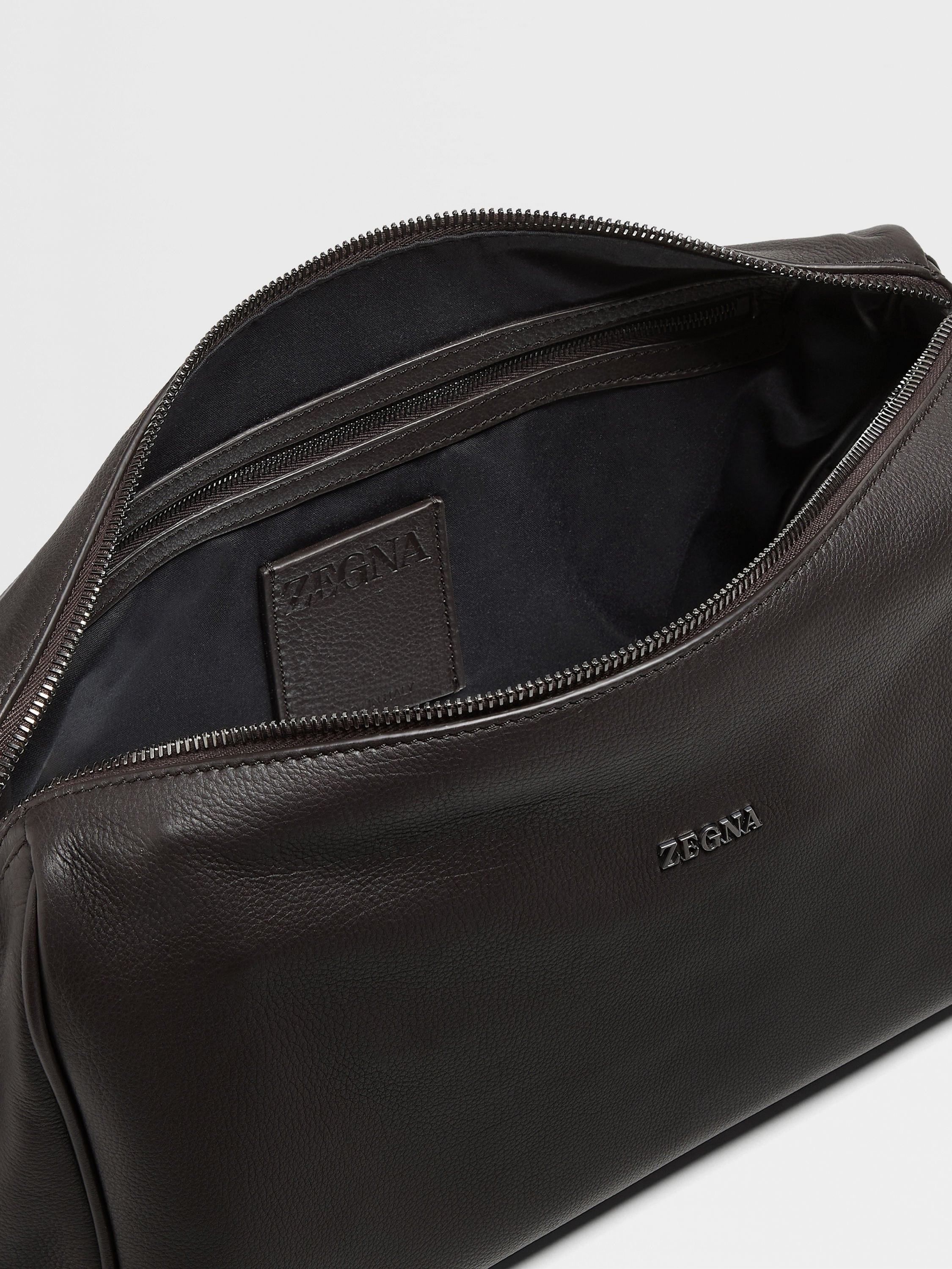 DARK BROWN SECONDSKIN CROSSBODY - 4