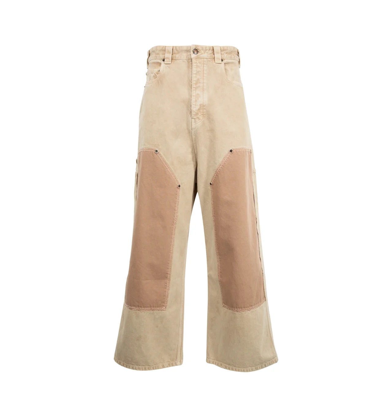 RIPPED OFF BAGGY PANT - 1