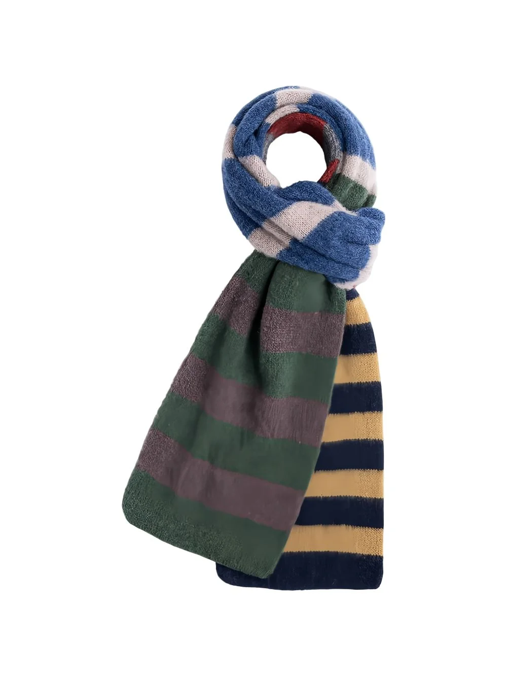 Cosmic Surfin colour-block scarf - 1