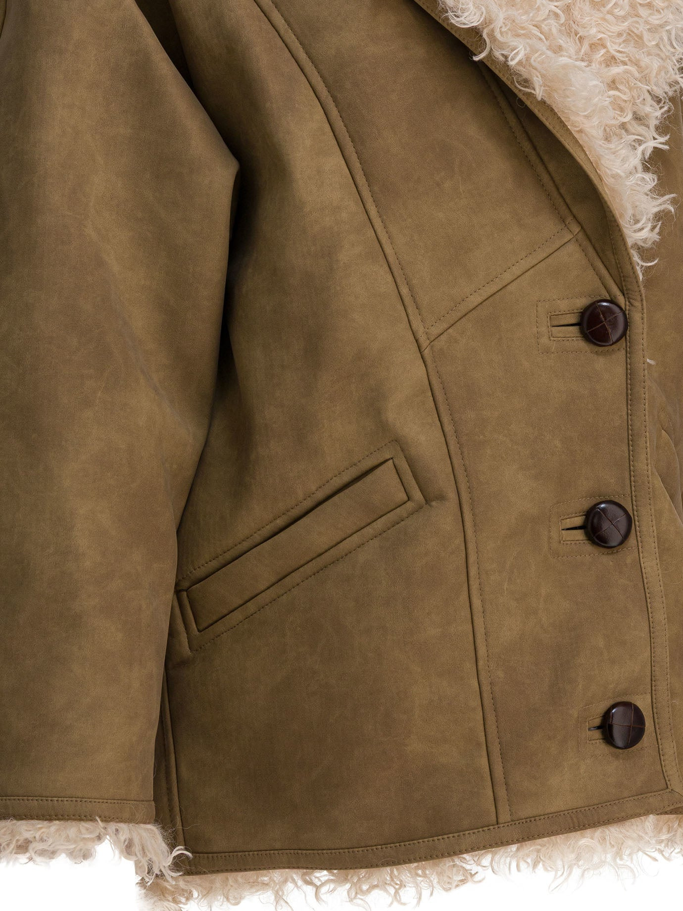 Marant Etoile "clea" Shearling Jacket - 4