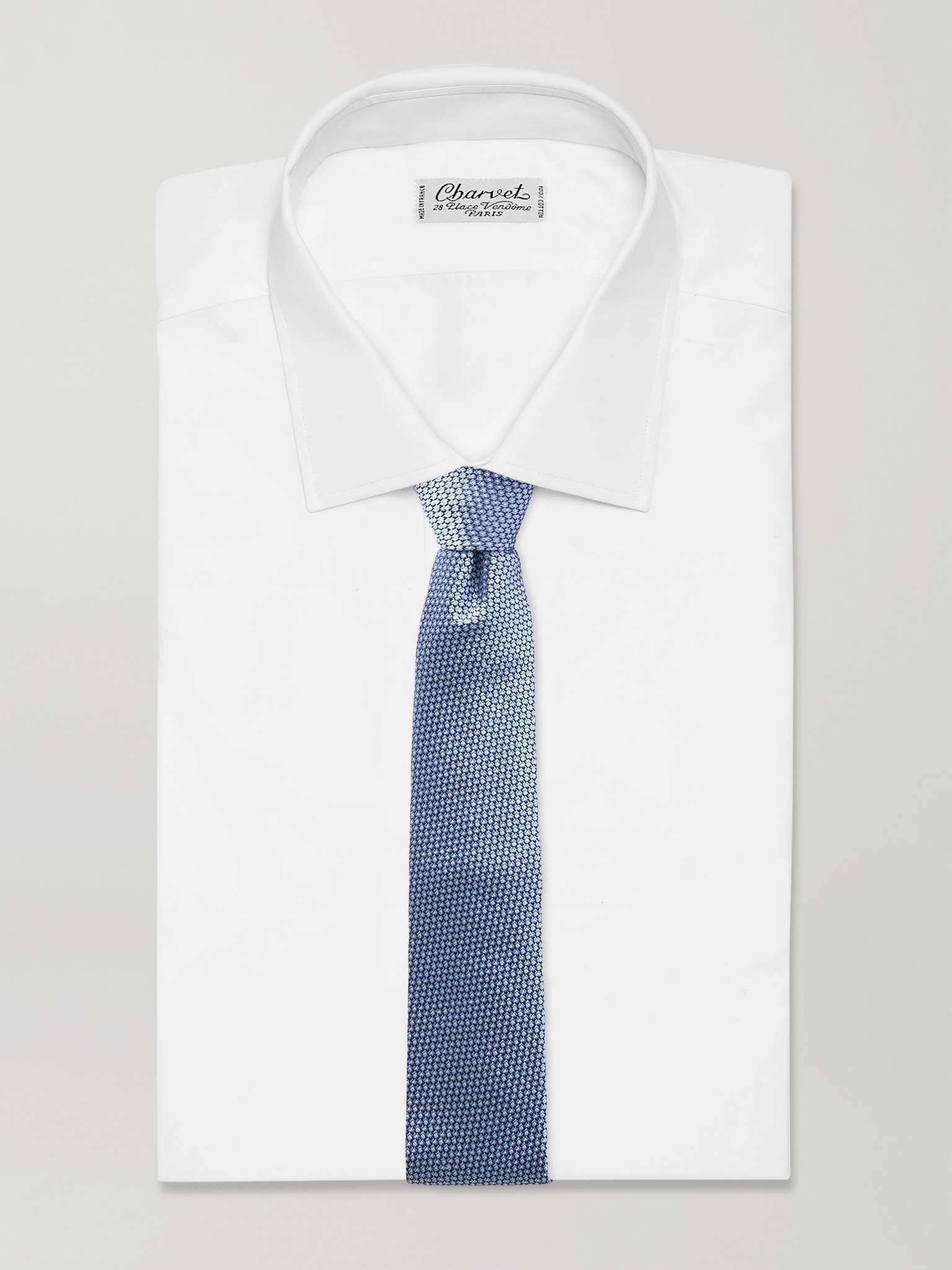 8cm Silk-Jacquard Tie - 2