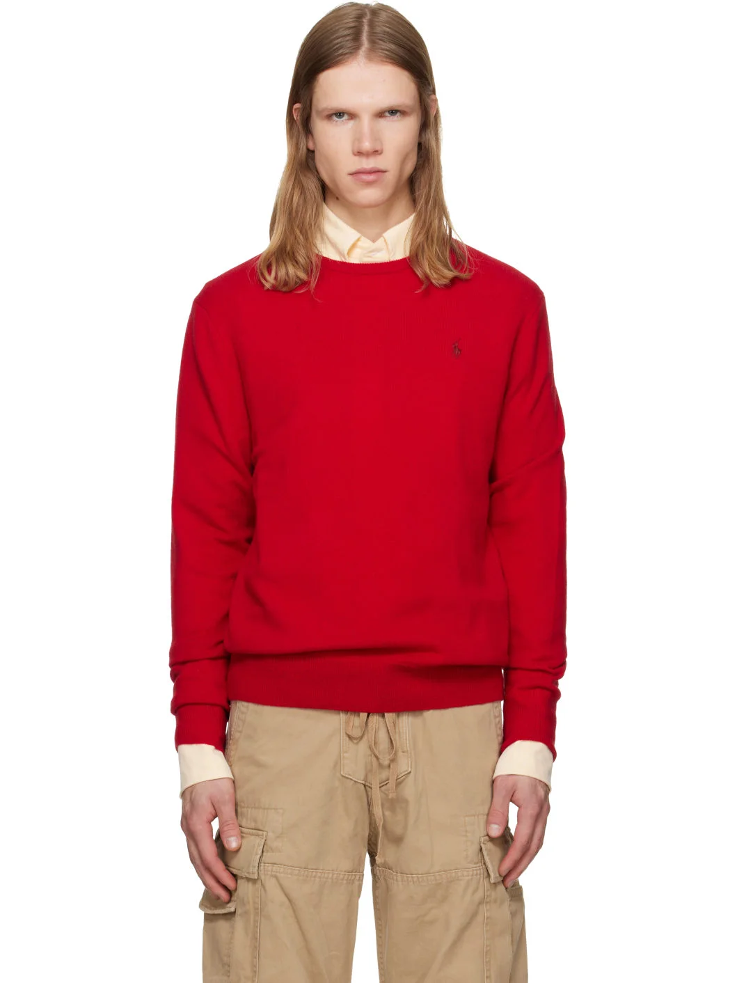 Red Wool Sweater - 1