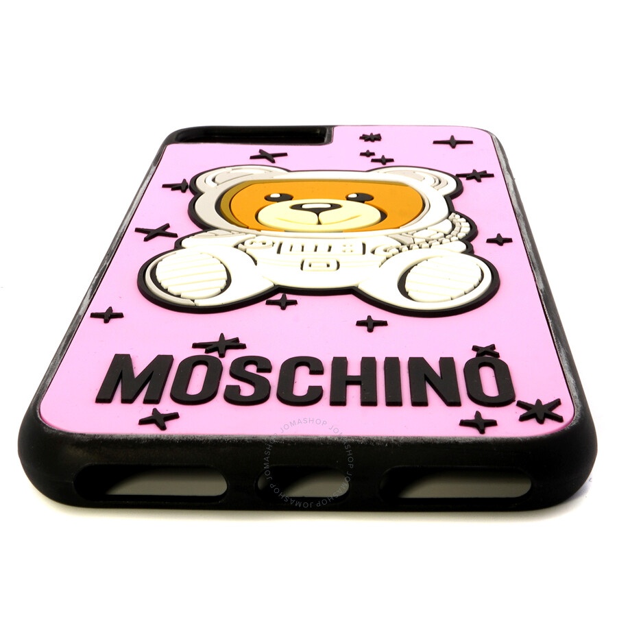 Moschino Pink Bear Logo IPhone 6/6S/7/8 Plus Case - 5