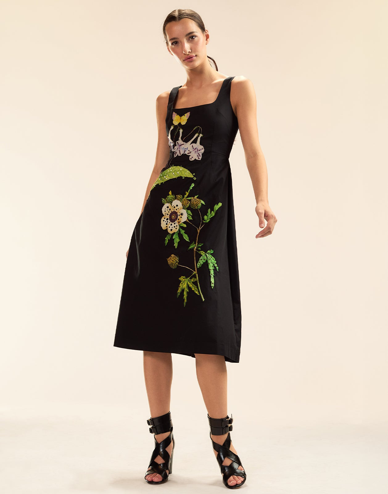 Embellished Bellflower Dress - 3