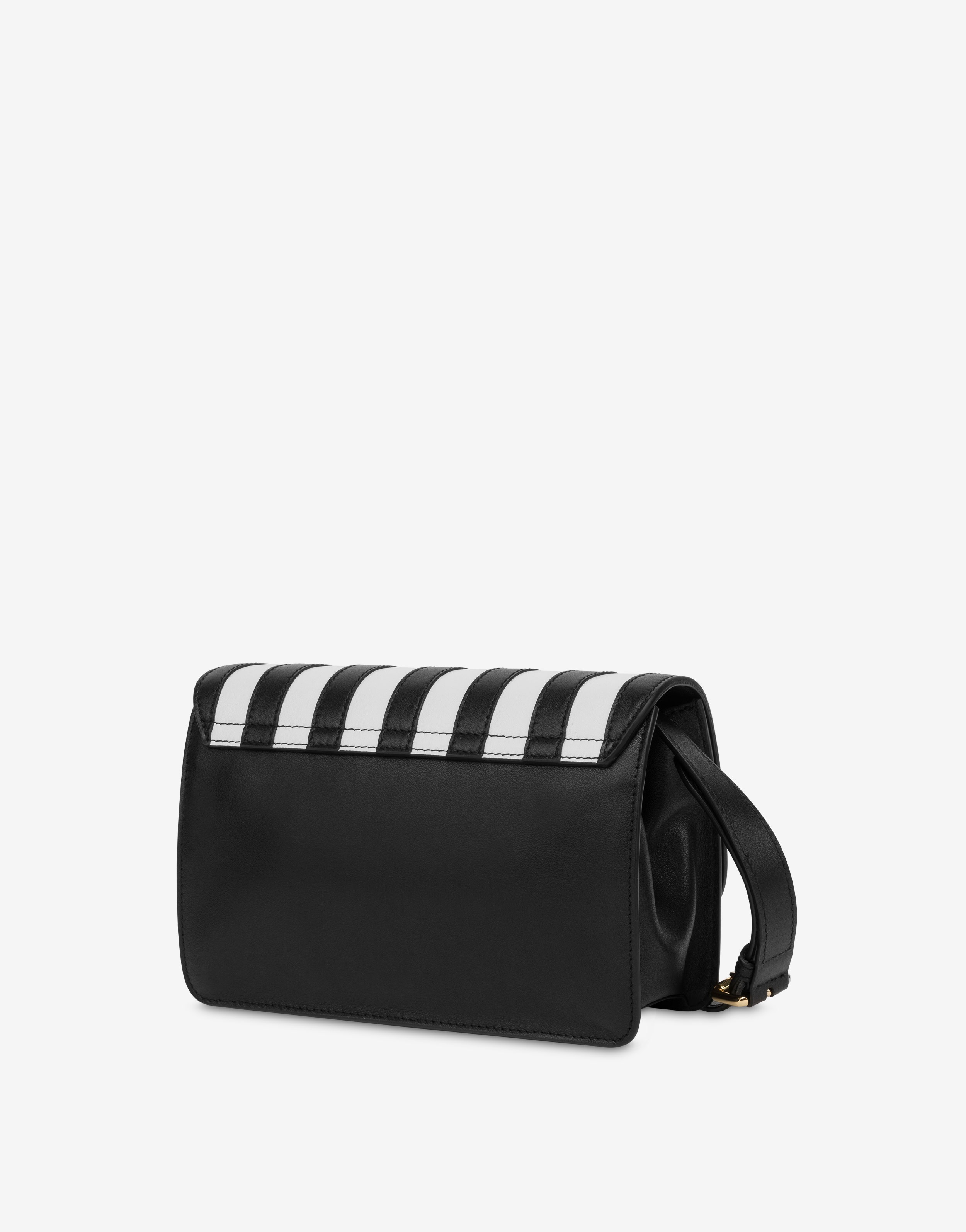 M CALFSKIN STRIPED BAG - 2