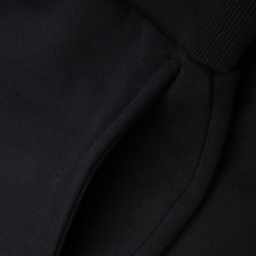 NEW YORK ARCH OPEN HEM SWEATPANTS - BLACK - 4