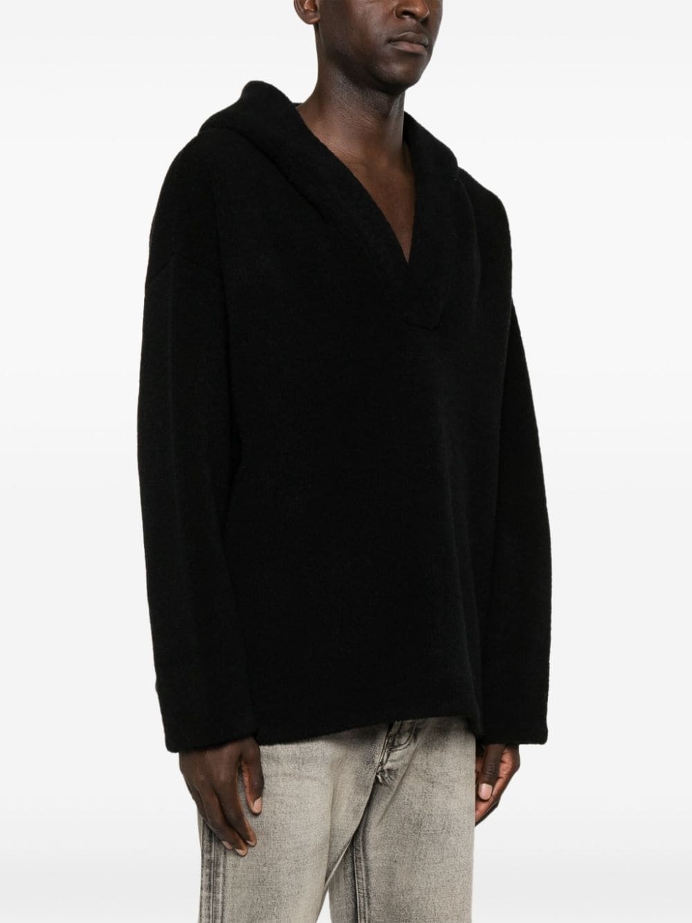 bouclé hoodie - 3