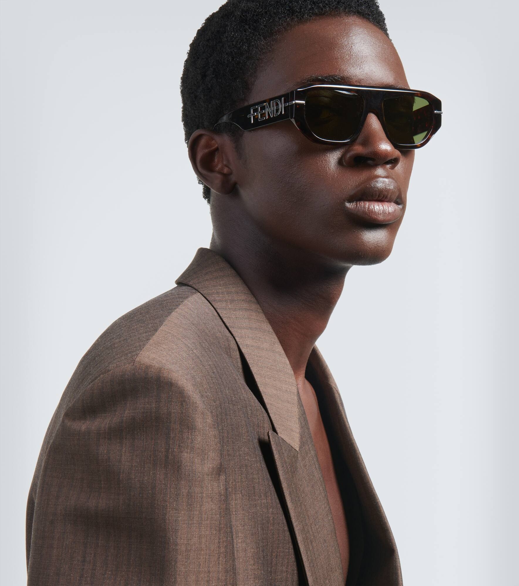 Fendigraphy aviator sunglasses - 2