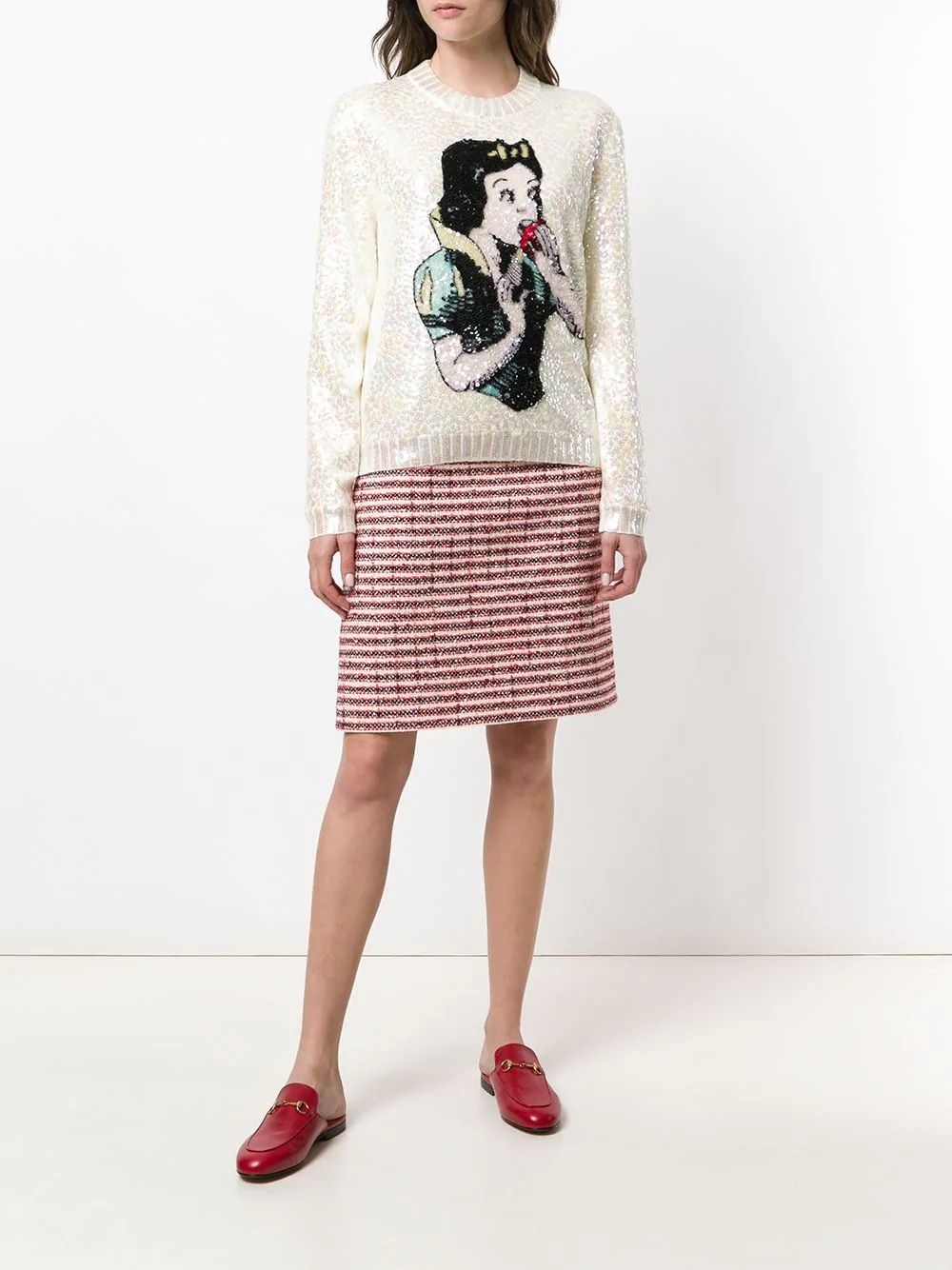 Snow White knit sweater - 2