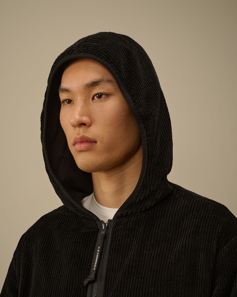 Corduroy 350 Full Zip Hooded Sweatshirt 6