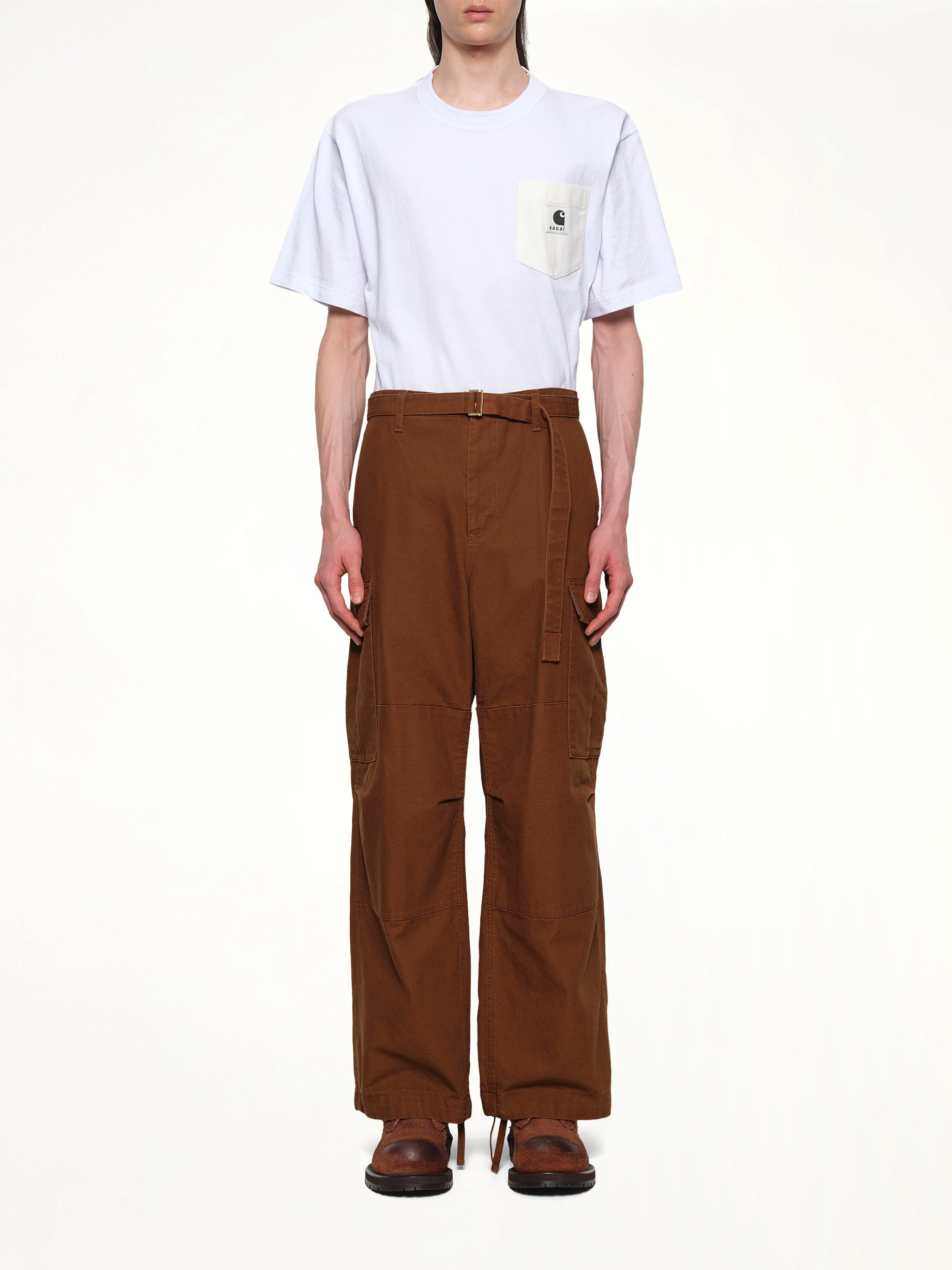 Carhartt WIP Duck Pants in Dark Beige - 7