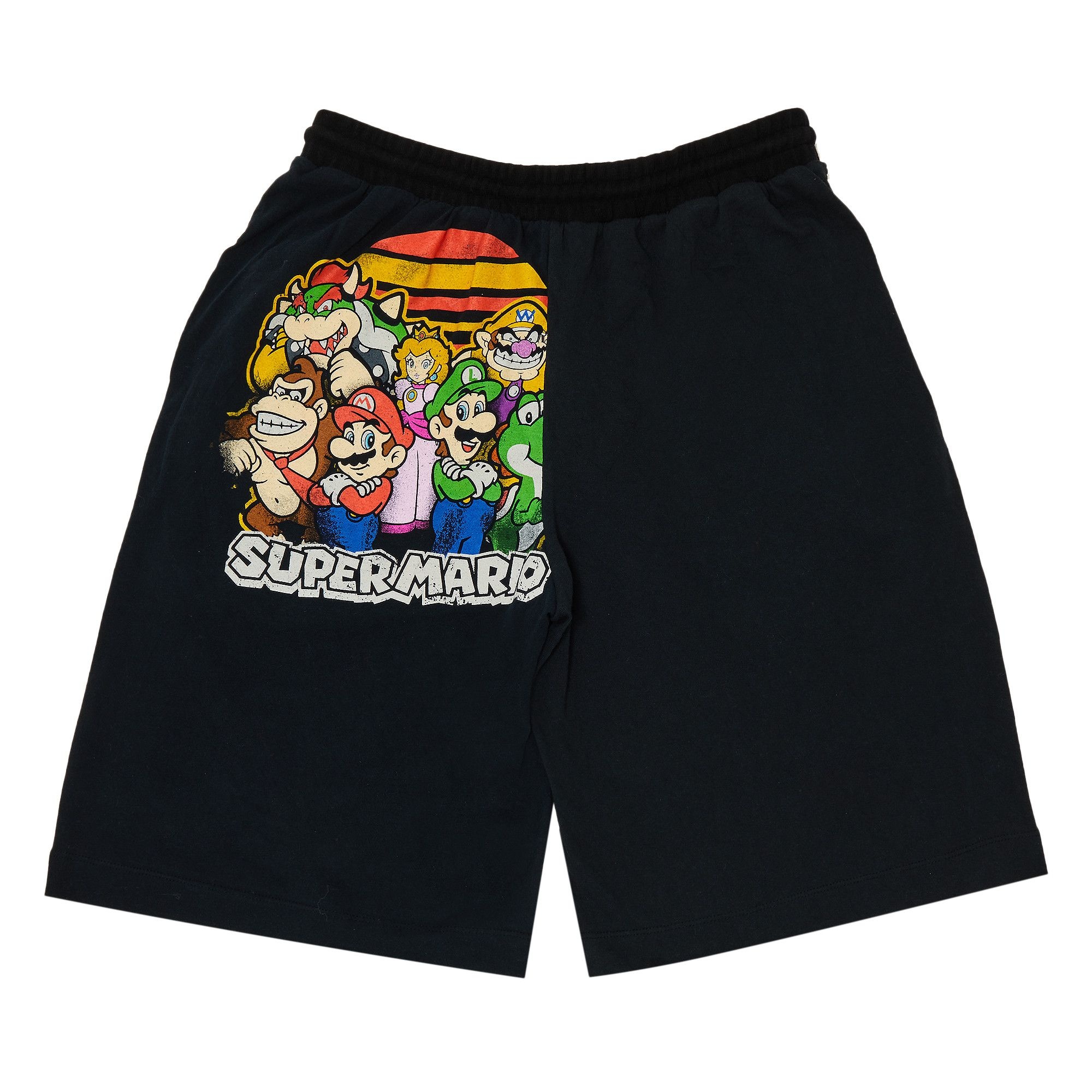 Marine Serre Regenerated Graphic T-Shirt Bermudas 'Black' - 2
