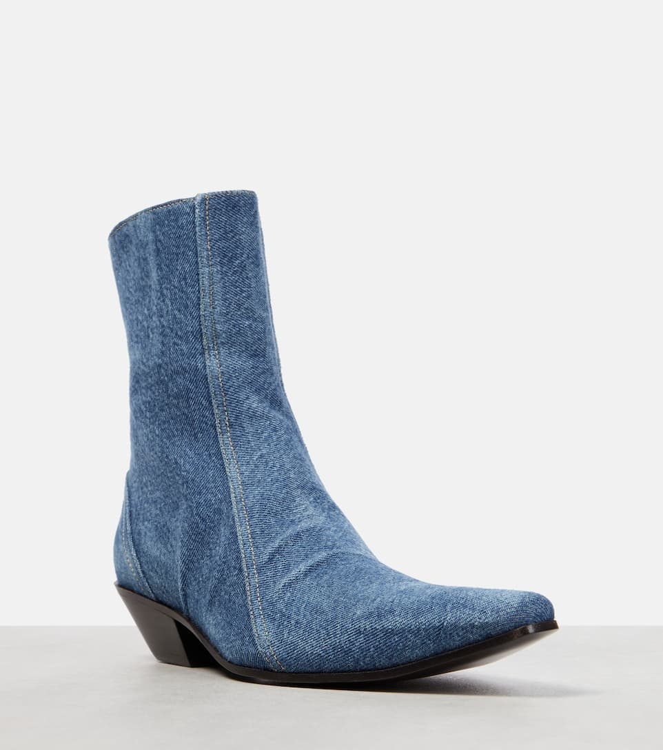 Denim ankle boots - 6