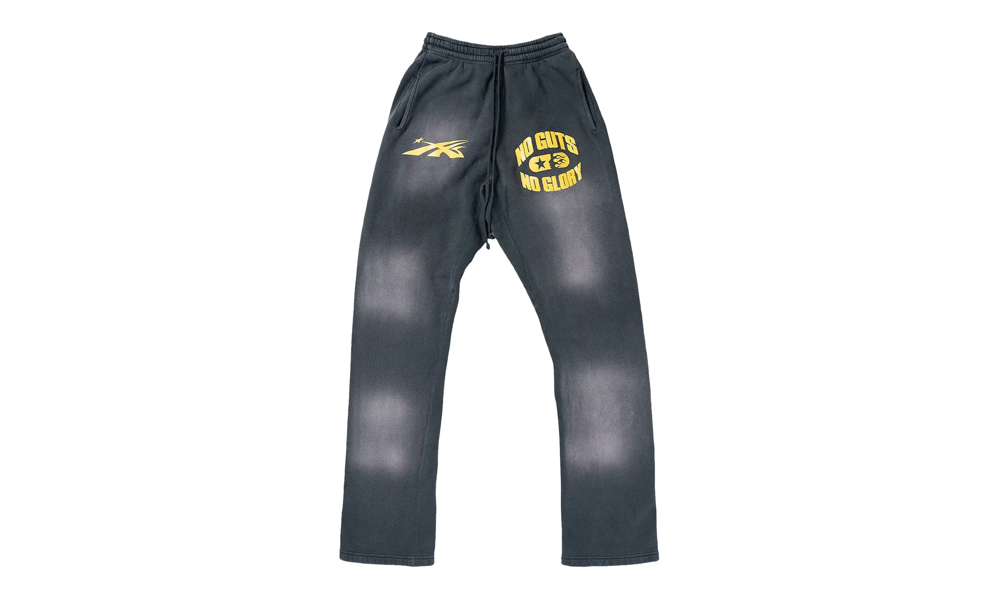 No Guts No Glory Flare Bottom Sweatpants "Midnight Dye Black" HSR088 - 1
