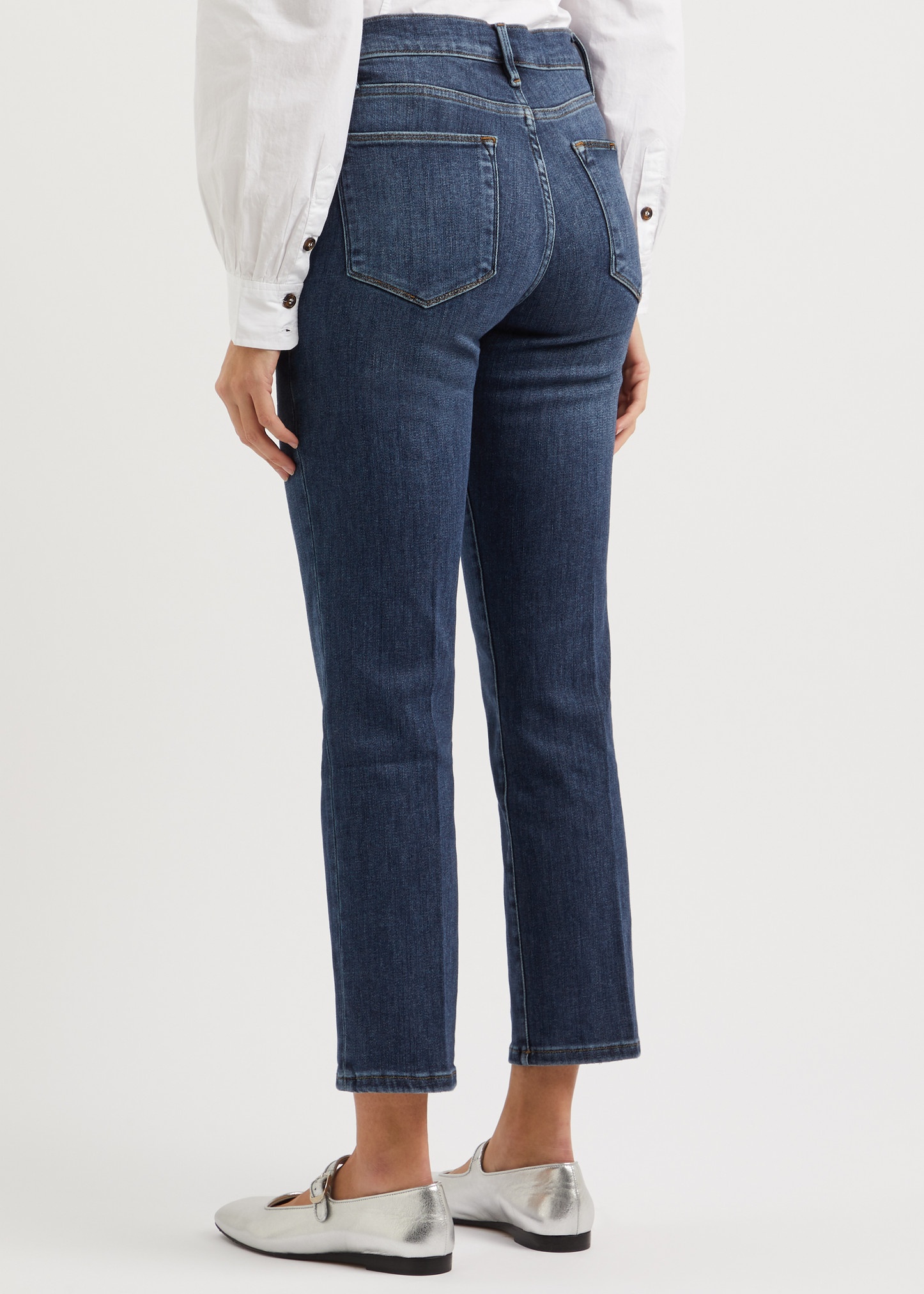 Le High Straight cropped jeans - 3