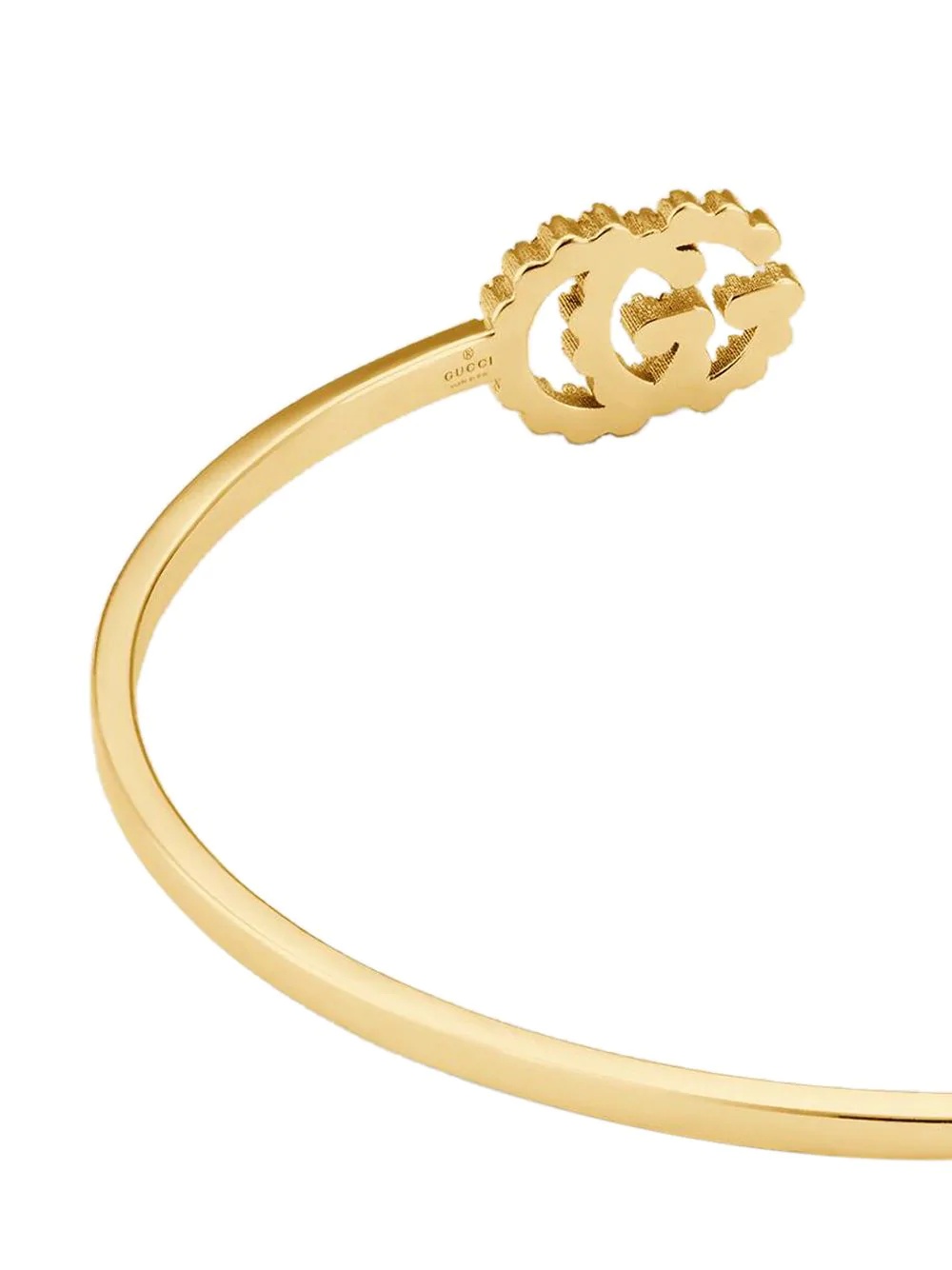 18kt yellow gold GG Running bracelet - 3