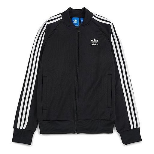 adidas originals Superstar Track Jacket In Black BK5921 - 1