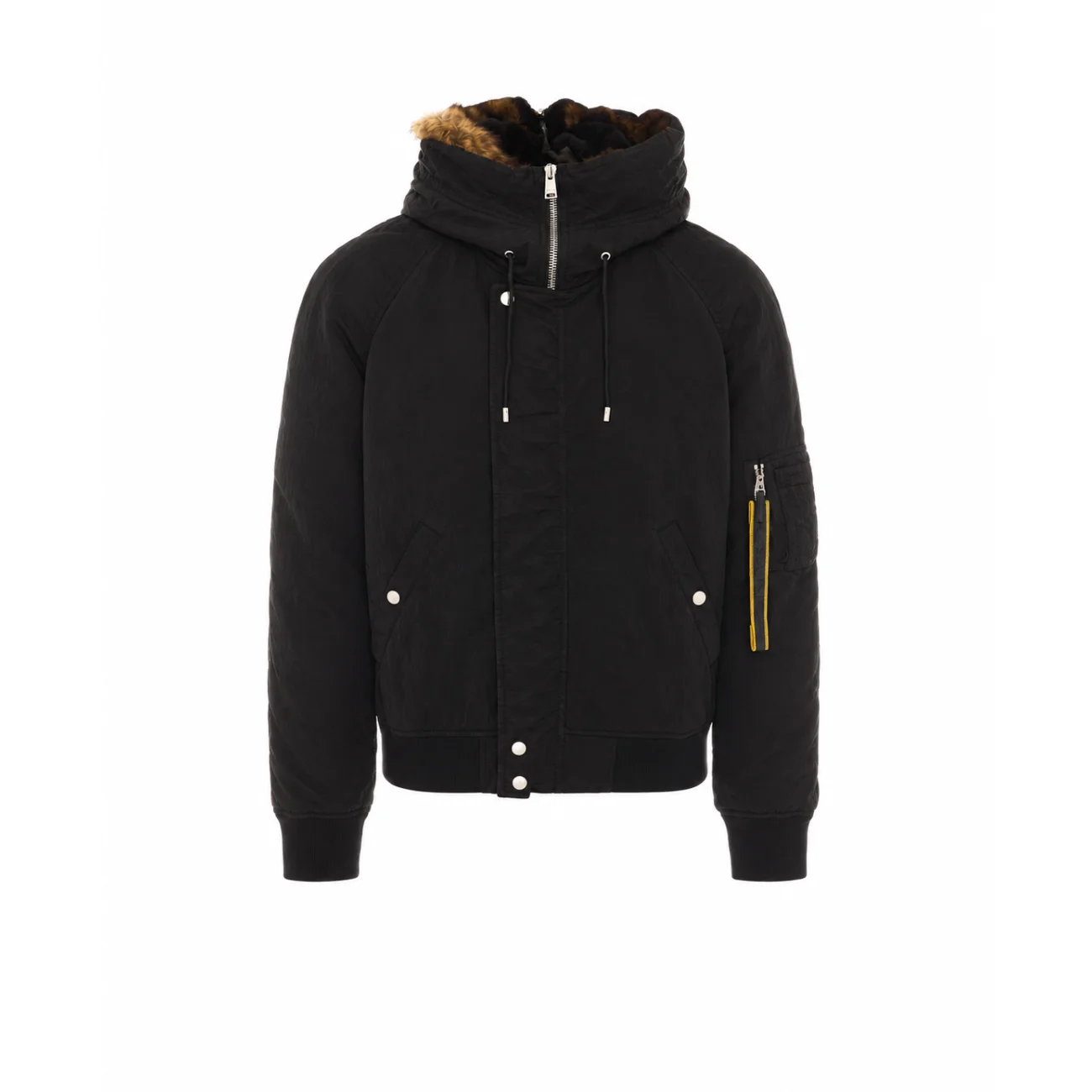 Fendi Men Patchwork Nylon Bomber Blouson - 1