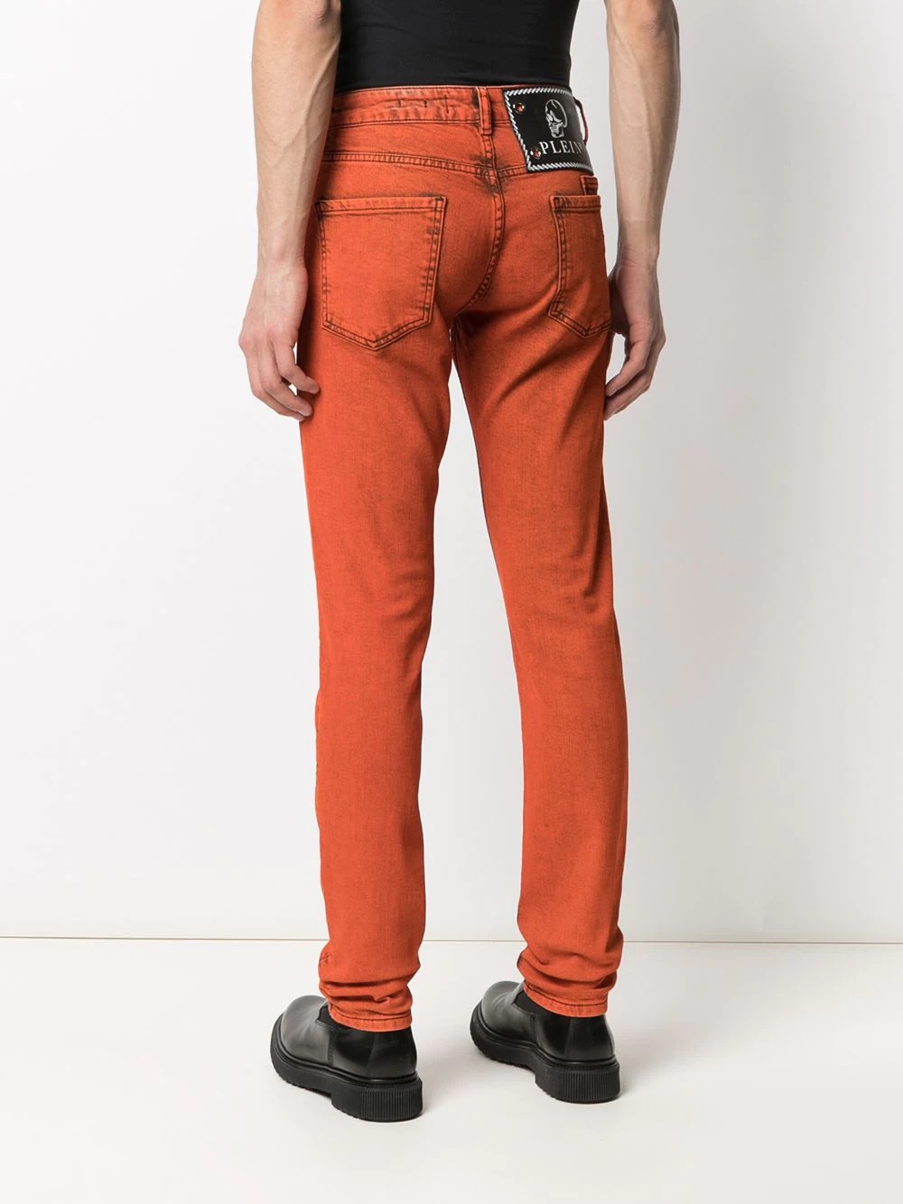 Iconic Plein straight leg jeans - 4