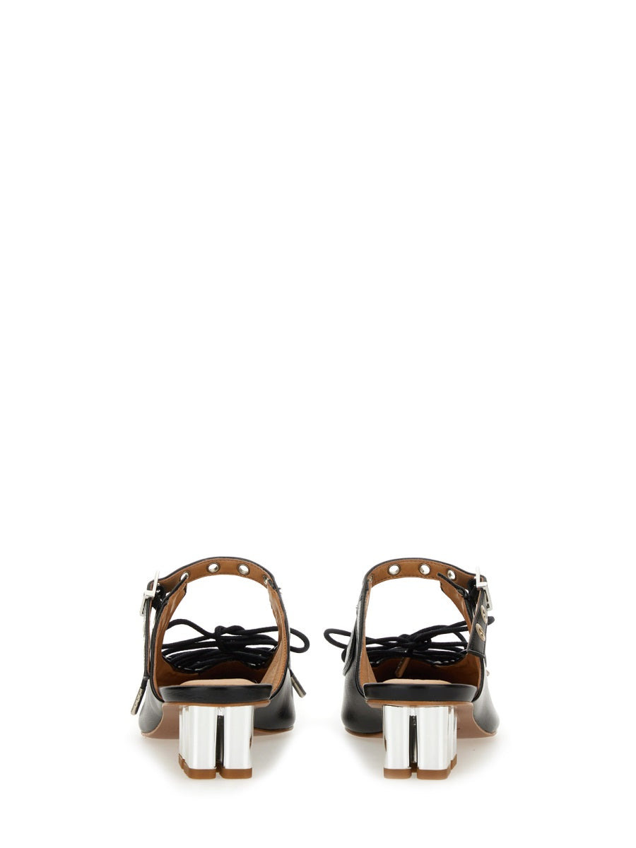 Ganni Women Mule Lace-Up - 3