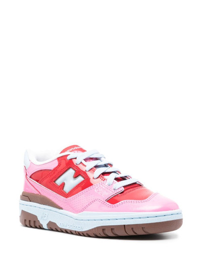 New Balance 550 contrast sneakers outlook