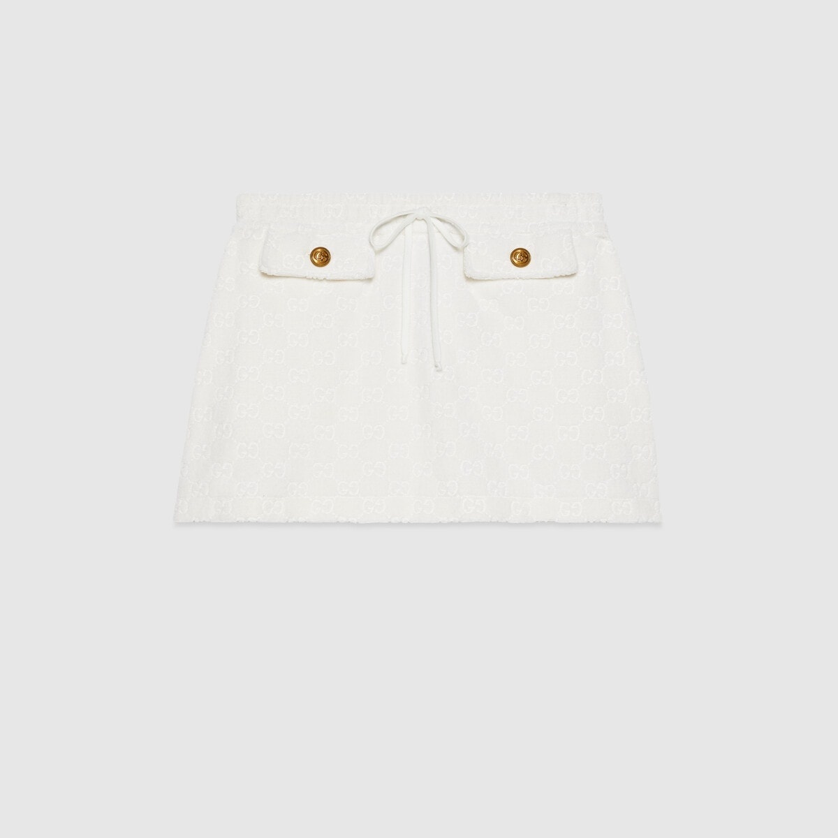 GG cotton jersey skirt - 1