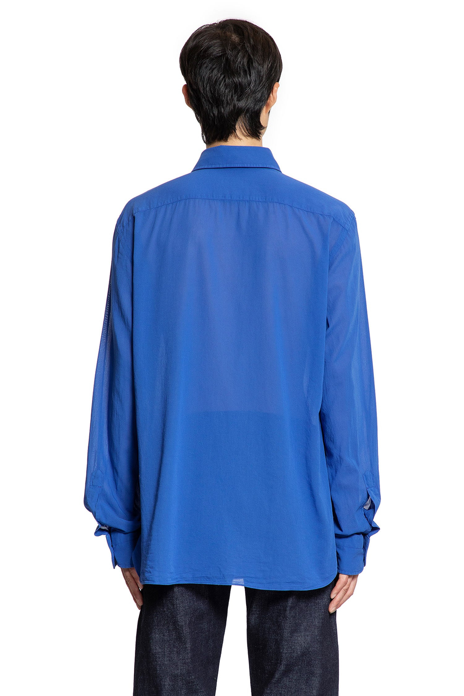 Cotton-Voile-Fluid-Fit-Shirt - 3