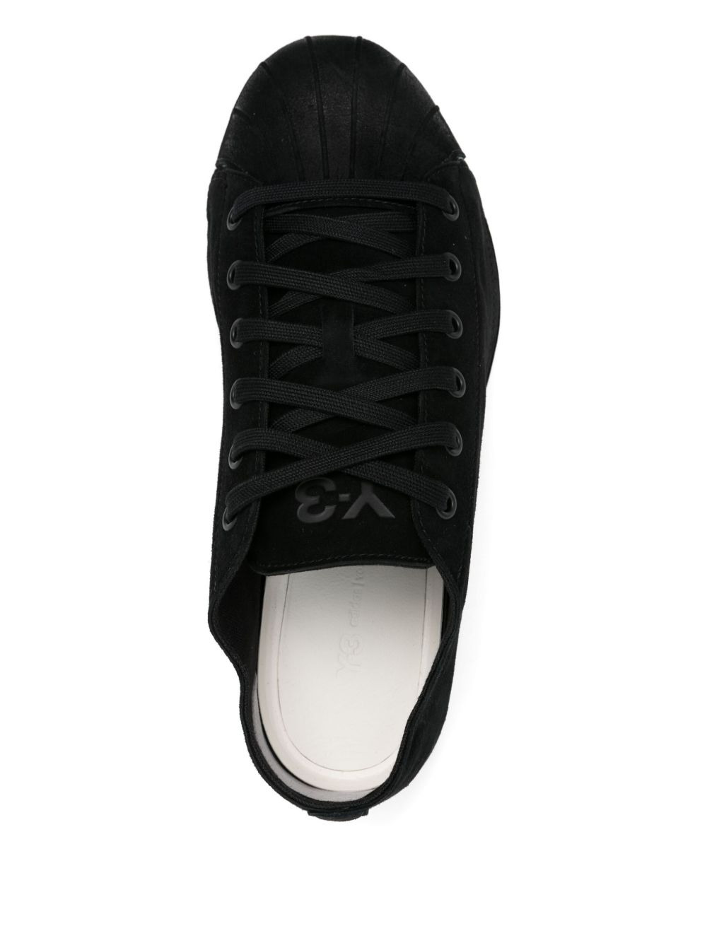 suede shell-toe sneakers - 4