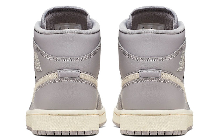 (WMNS) Air Jordan 1 Mid 'Grey Light Bone' CD7240-002 - 4