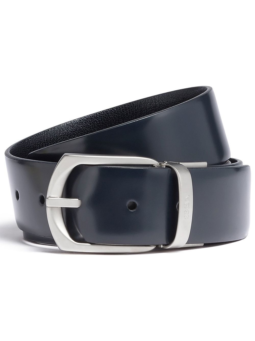 reversible leather belt - 1