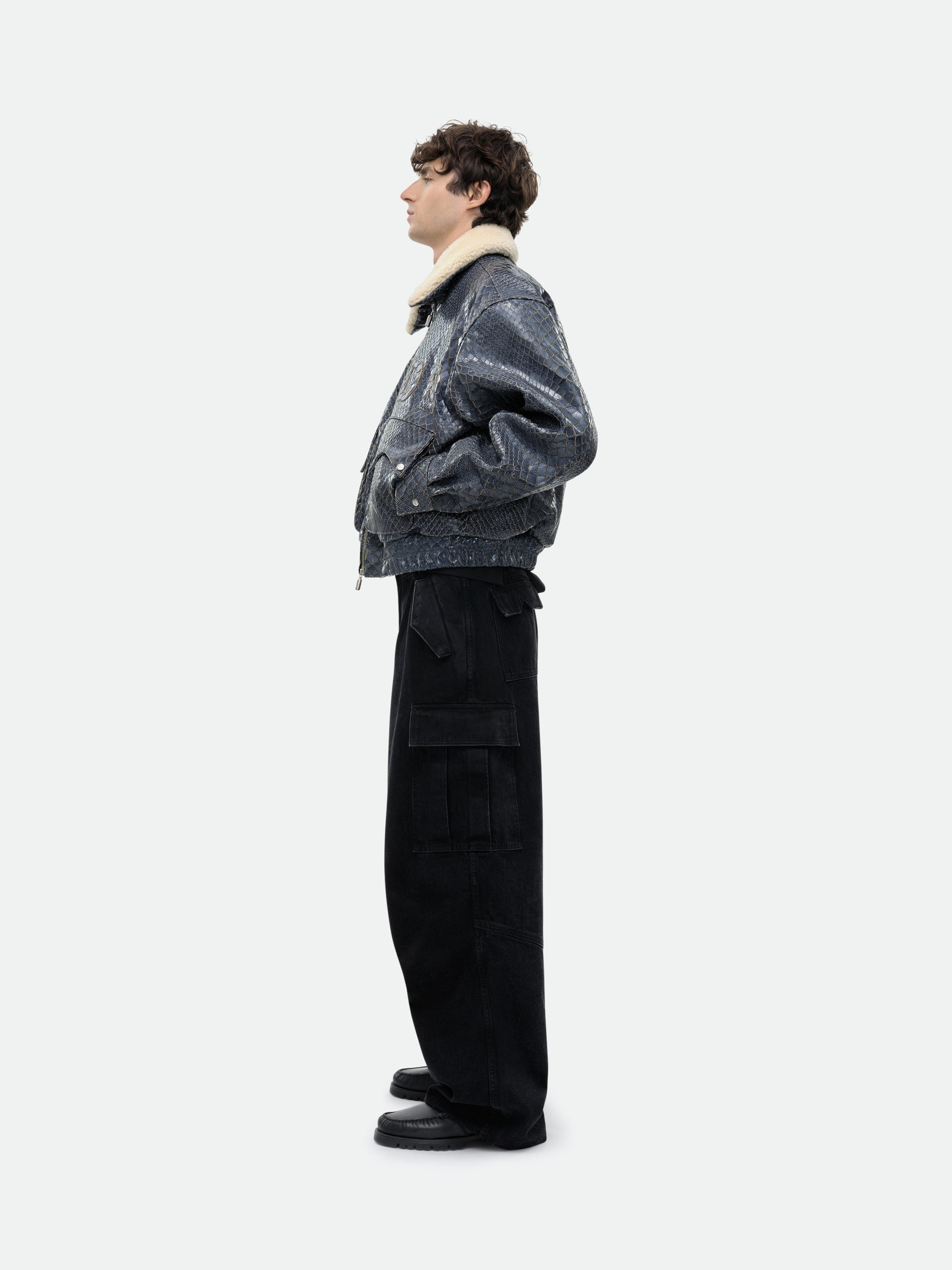 BLUE CROCODILE PILOT JACKET - 12