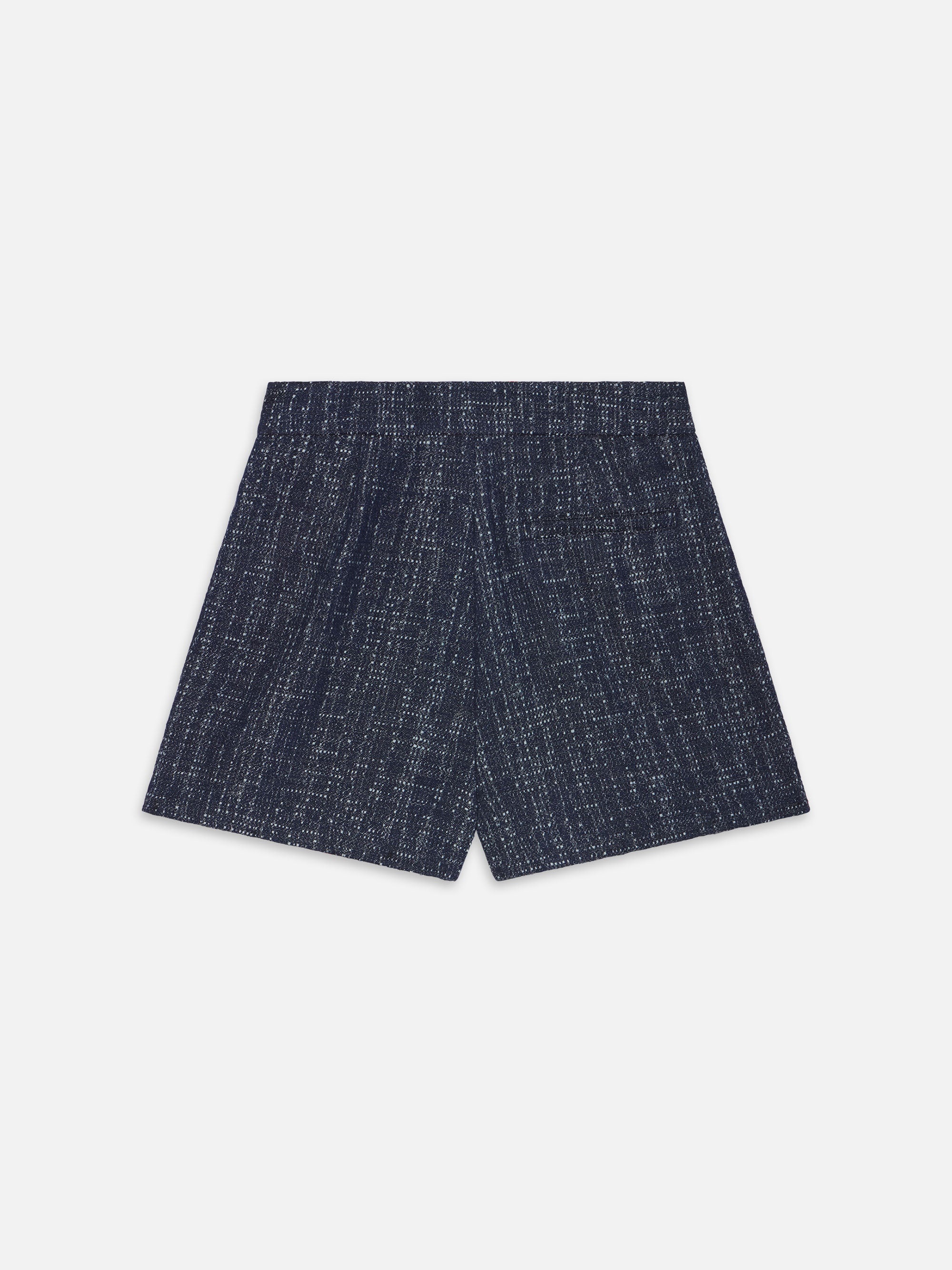 The Tweed Short in Indigo - 3