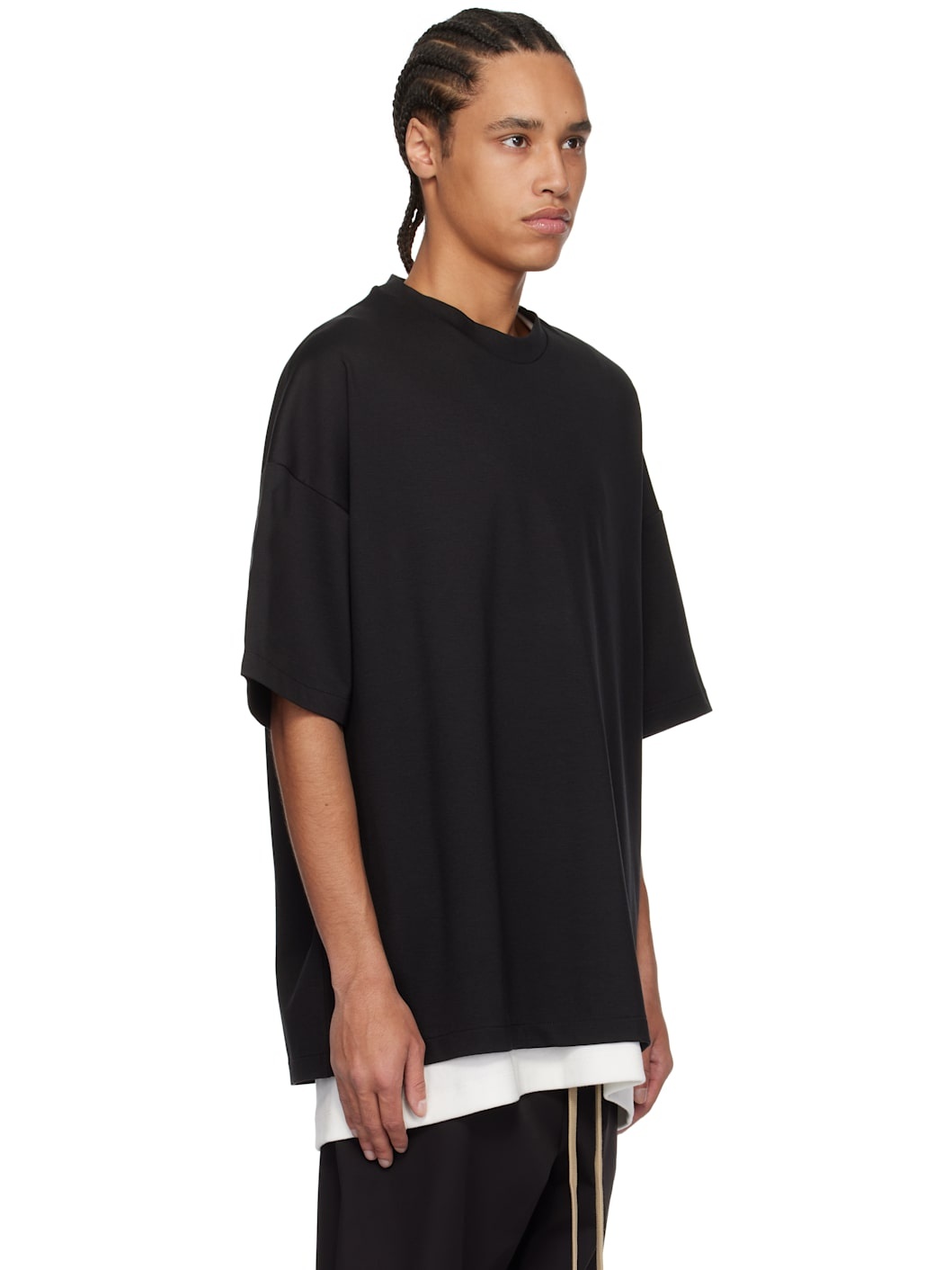 Black Milano Short Sleeve T-shirt - 2