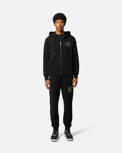 VERSACE JEANS COUTURE V-Emblem Zip Hoodie outlook
