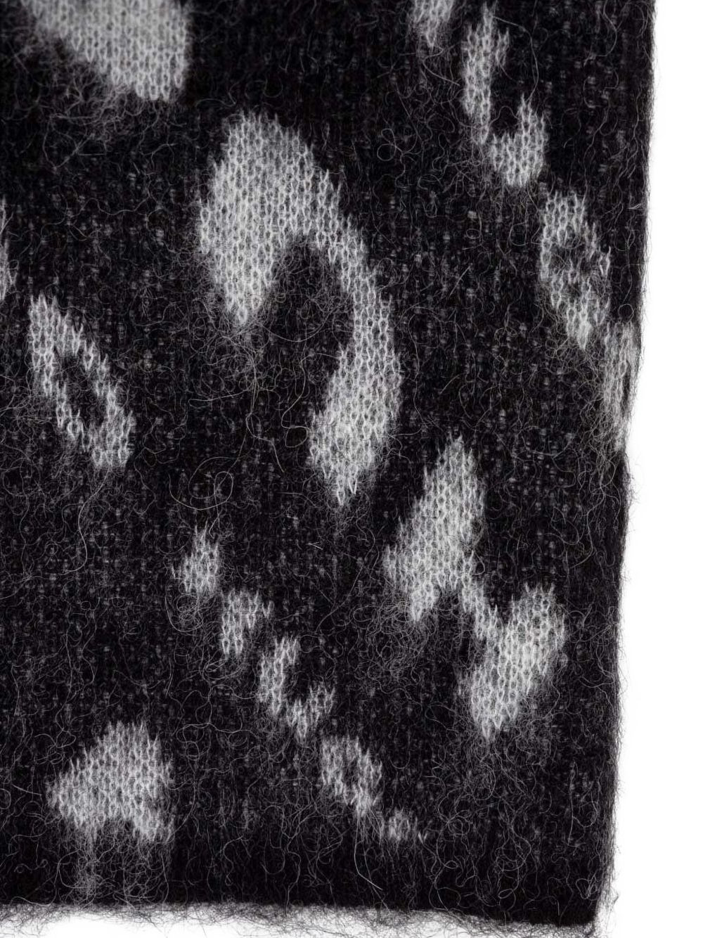 logo-intarsia balaclava - 3
