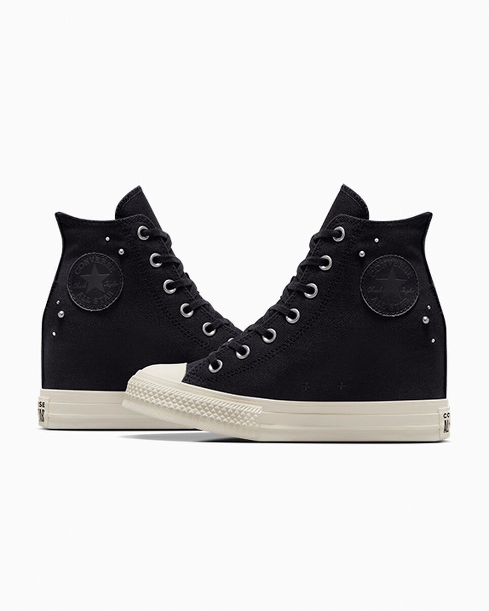 Chuck Taylor All Star Wedge Platform Pearls & Studs - 7