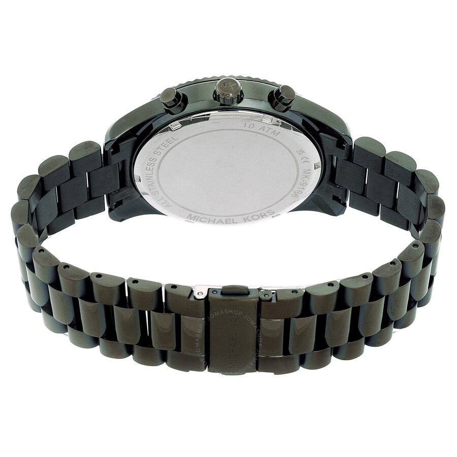 Michael Kors - Michael Kors Lexington Chronograph Quartz Green Dial Men's Watch MK9166 - 3