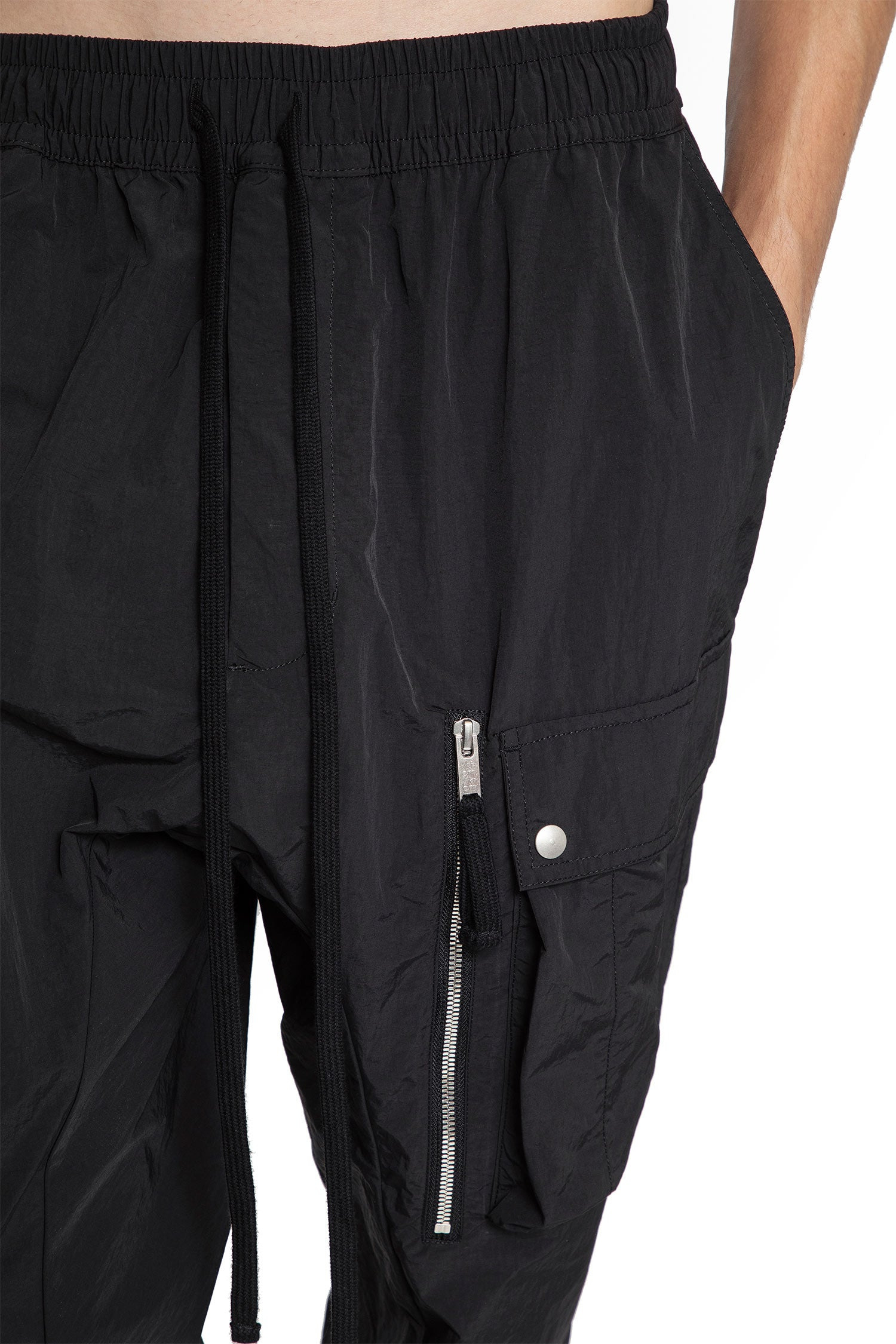 Nylon-Drawstring-Cargo-Pants - 4