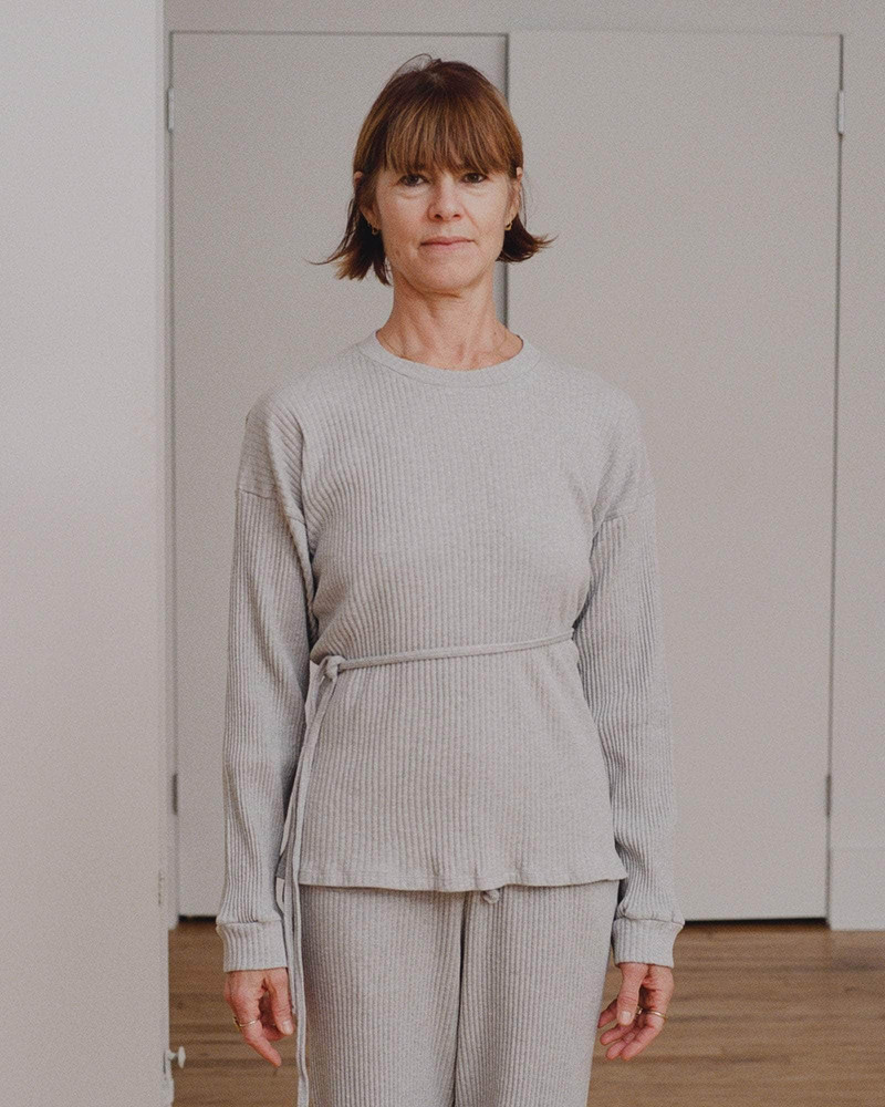 Shaw Long Sleeve - Organic Cotton Rib Jersey 1