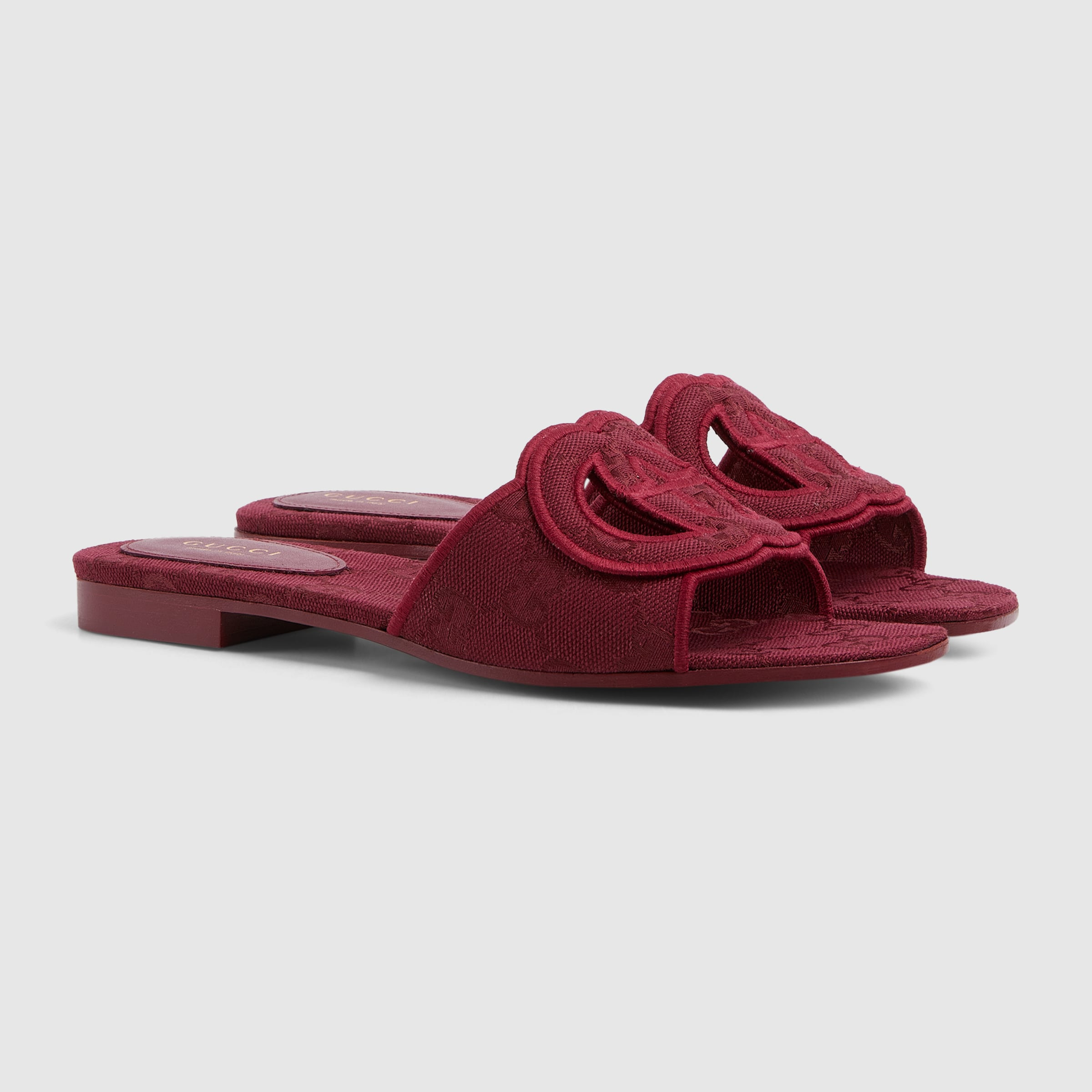 Women's Interlocking G slide sandal - 2