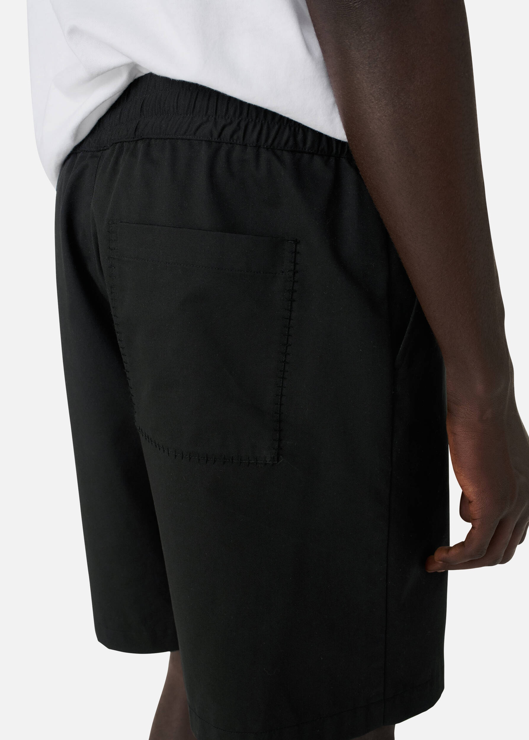 Stitch Embroidered Shorts - 3