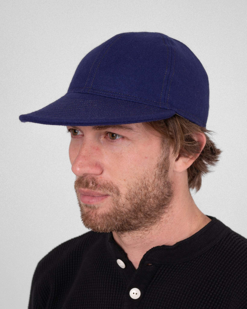 Iron Heart PN-0075 Papa Nui - P80 Wool Cap - Royal Blue outlook